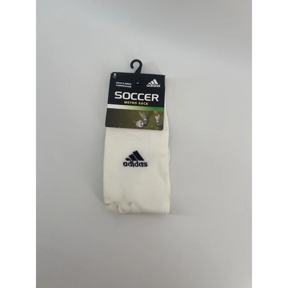 New Adidas Metro Soccer Socks, Size 